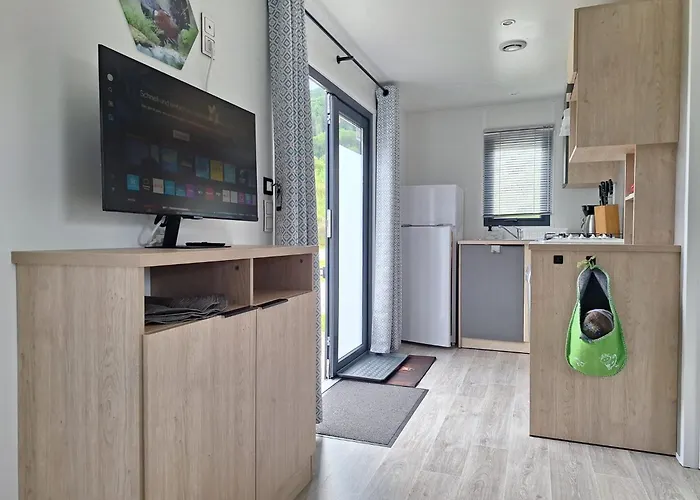 Kompleks wypoczynkowy Mobilhome-bali Premium By Lampele-ossiachersee-klimaanlage-radfahren-wandern-auszeit *